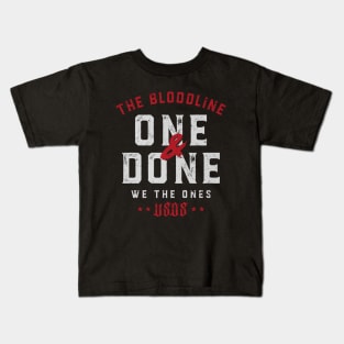 The Usos One And Done Type Kids T-Shirt